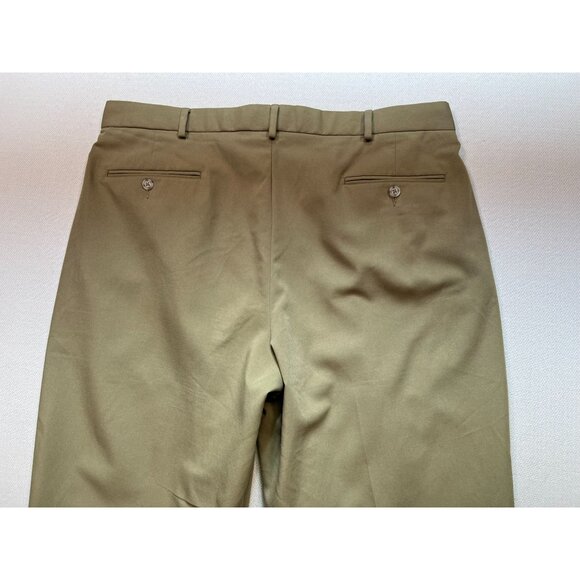 Dockers Men's Relax Fit Straight Leg Dress Pants Pleated Front Size 38x30 Khaki - Picture 10 of 11